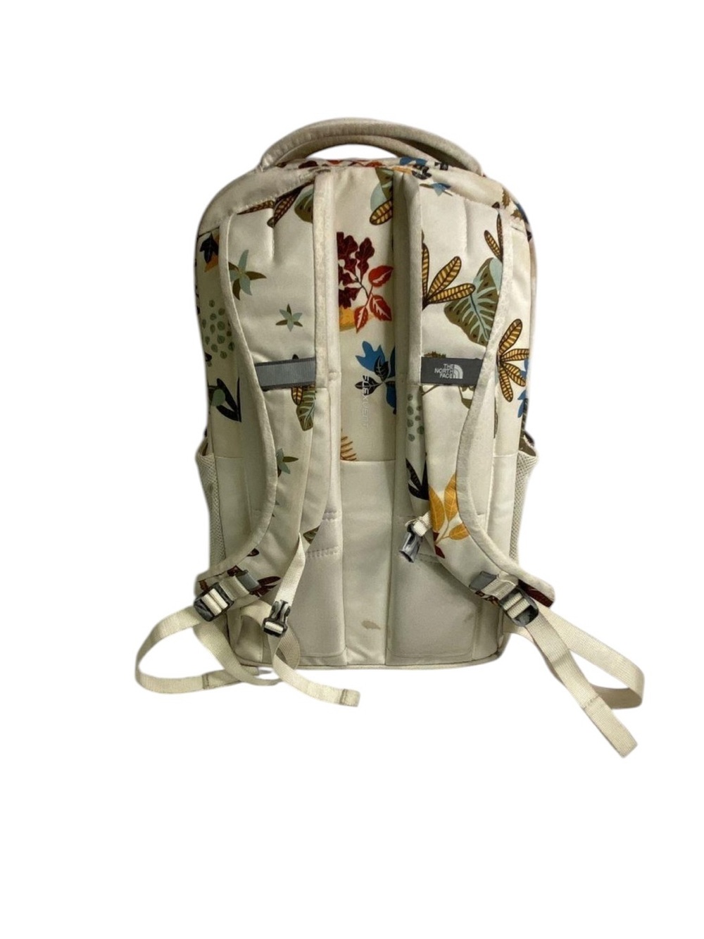 The North Face Women's Jester Backpack Gardenia White Floral Laptop Bookbag - Picture 6 of 9